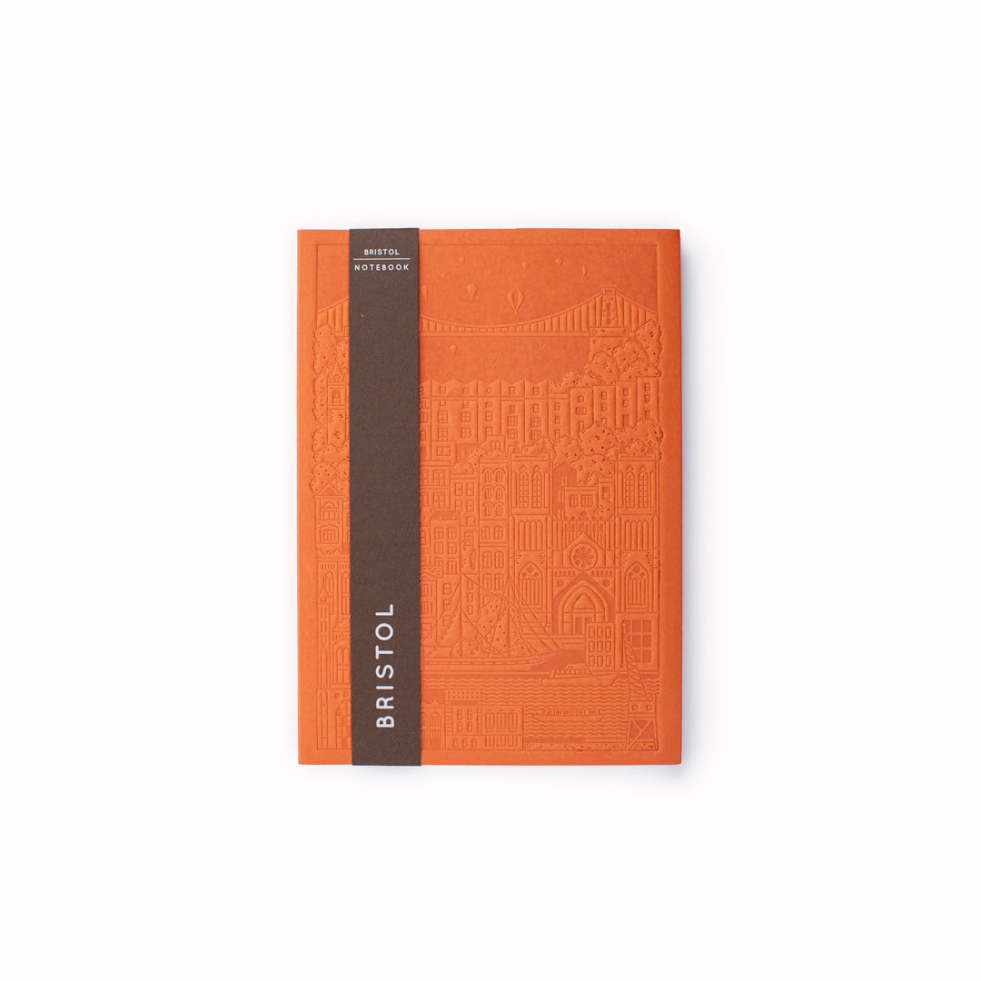 Plain paper Bristol notebook commissioned by USTUDIO from Austrian stationery brand, City Works.