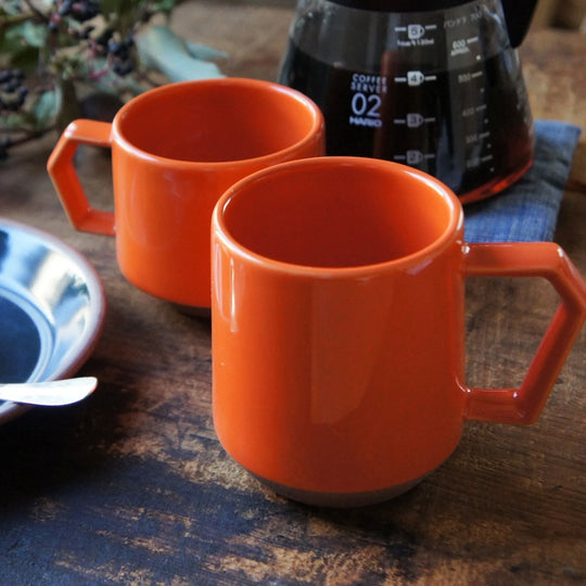 The CHIPS Mug in Orange keeps things simple: a solid everyday cup with clean lines and a bold colour finish