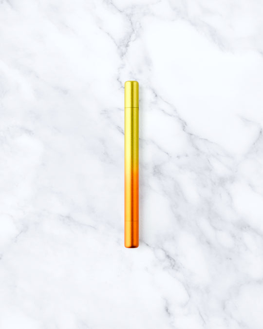 Built from anodised aluminium and designed to last, it swaps throwaway plastic for a system you can refill, adapt and keep using.