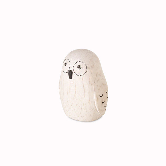 Gorgeous handmade wooden Owl from the Pole Pole collection by Japanese brand T-Lab.