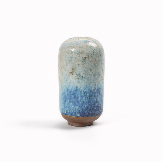 Yuki Mini Hand-thrown Stoneware Vase | Cool Shades