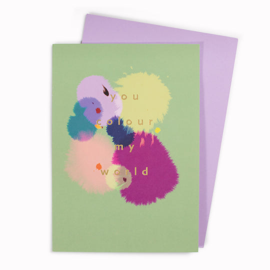 Send a message that is truly out of this world with this card from the Galaxy collection by Pavilion Prints. 