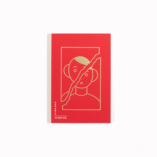 The A5-sized version of SIKIGU’s ingenious notebook-meets-memo-pad. The Pad Note uses a specialist binding method that keeps pages secure while allowing individual sheets to be peeled away cleanly when you want to take an idea with you or pass it on.