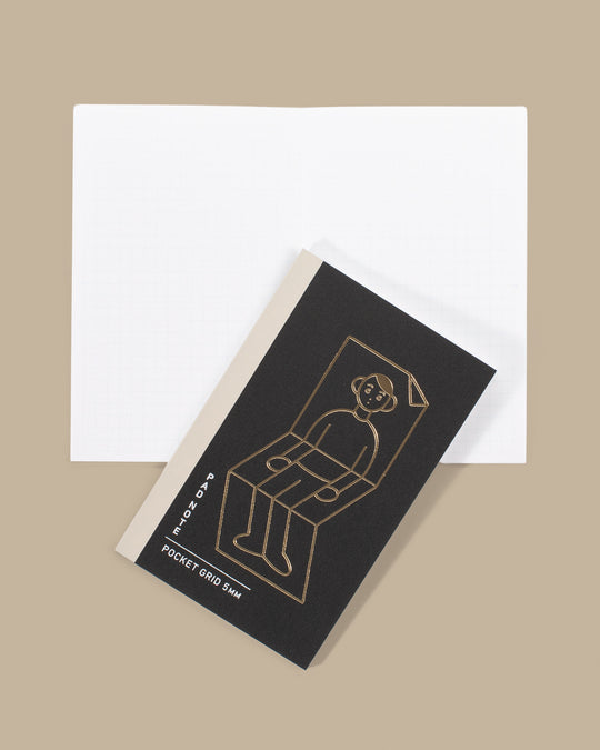 The folded-paper construction has another clever detail: remove a page and unfold it to reveal a sheet close to A5 size, giving you considerably more space than the compact notebook initially suggests