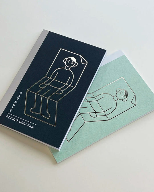 The folded-paper construction has another clever detail: remove a page and unfold it to reveal a sheet close to A5 size, giving you considerably more space than the compact notebook initially suggests