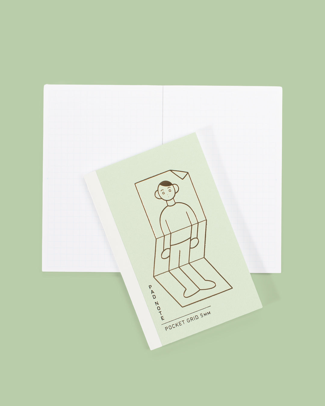 The folded-paper construction has another clever detail: remove a page and unfold it to reveal a sheet close to A5 size, giving you considerably more space than the compact notebook initially suggests
