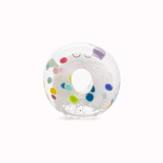 Crystal Blob | Glass Figurine | Donut