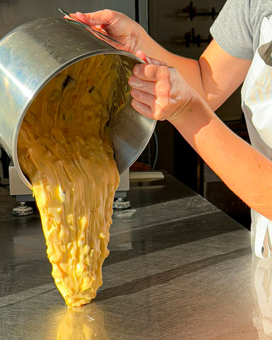 They have spent years perfecting a rich panettone, full of candied fruit and topped with almonds and sugar crystals.