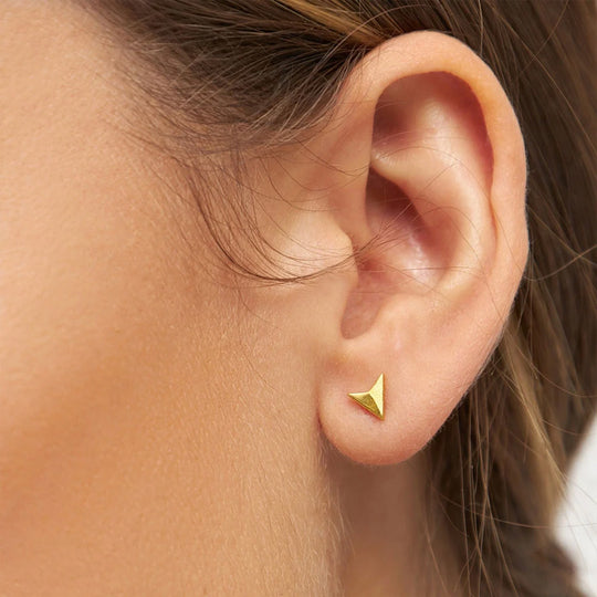 Paper Plane mixes and matches beautifully with other earrings in LULU Copenhagen's range. As Worn Detail