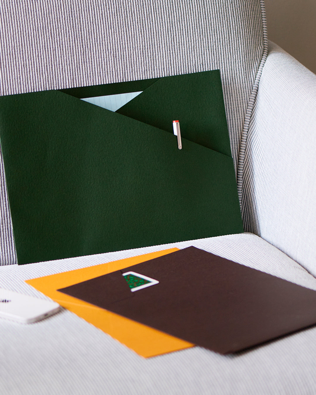 A smarter take on the everyday document file, SIKIGU’s Paper Pockets uses carefully folded and cut sheets of paper to create a series of different-sized compartments