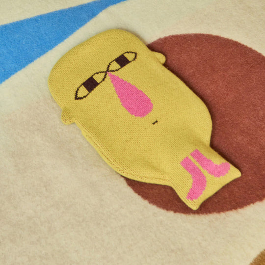 Crafted in Scotland from 100% lambswool, the Parker Hot Water Bottle is not only soft and cuddly but also durable and high-quality. 