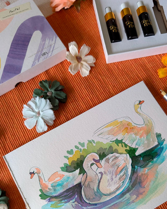 Fountain Pen Ink | Pastel Mini Set