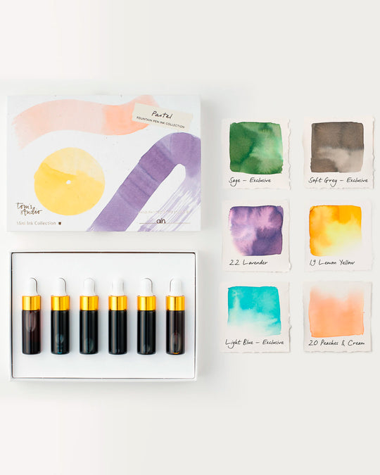 Fountain Pen Ink | Pastel Mini Set