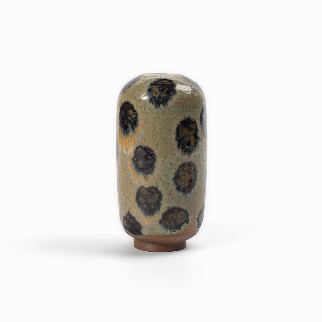 Yuki Mini Hand-thrown Stoneware Vase | Dark Neutral Shades