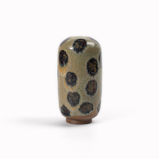 Yuki Mini Hand-thrown Stoneware Vase | Dark Neutral Shades