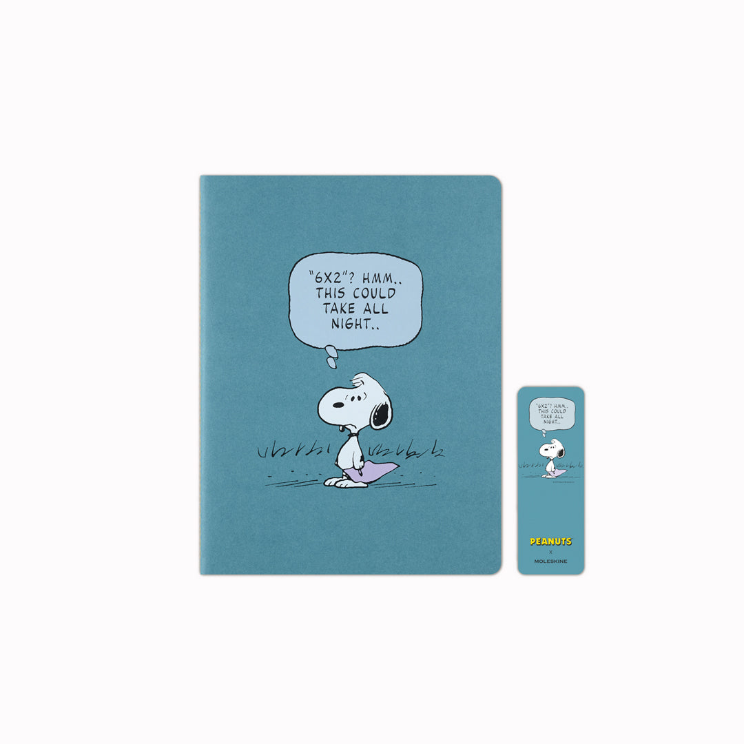 The Classic and Legendary Moleskine's Cahier Journal range, in collaboration with Peanuts. Features character covers and a bookmark.