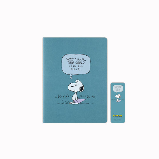 The Classic and Legendary Moleskine's Cahier Journal range, in collaboration with Peanuts. Features character covers and a bookmark.