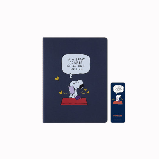 The Classic and Legendary Moleskine's Cahier Journal range, in collaboration with Peanuts. Features character covers and a bookmark.