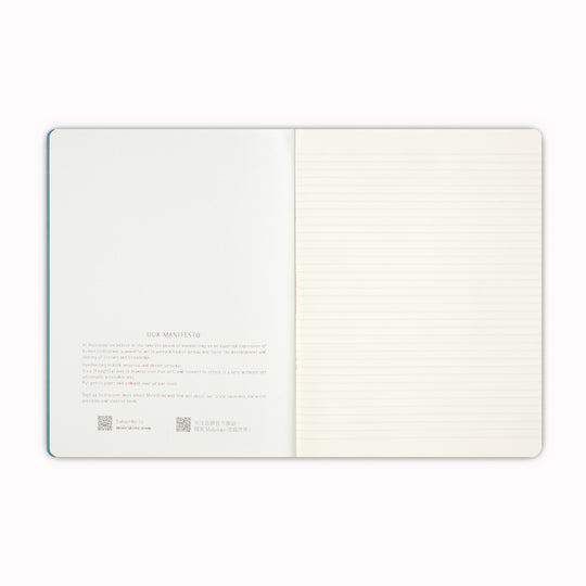 The Classic and Legendary Moleskine's Cahier Journal range, in collaboration with Peanuts. Features character covers and a bookmark.