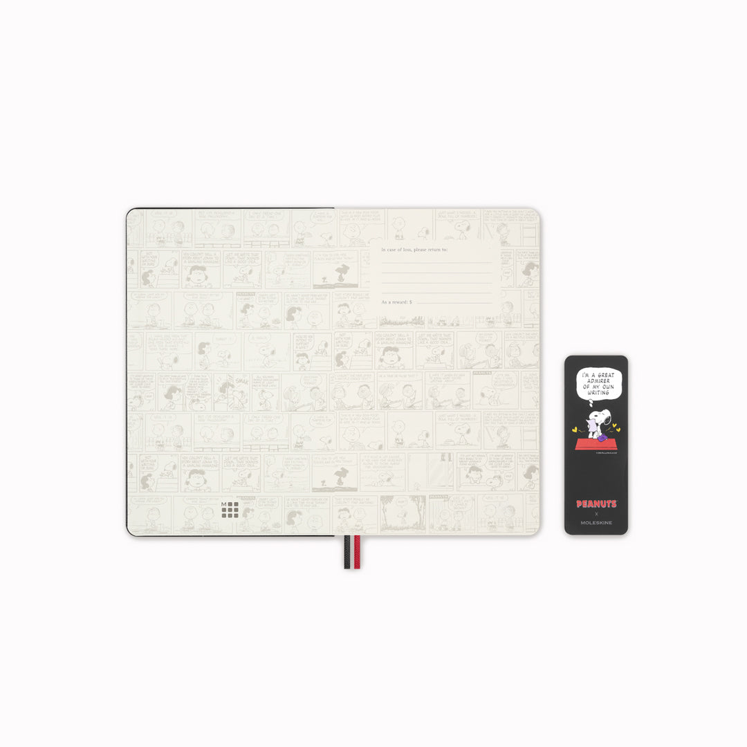 Capture your thoughts, ideas, and sketches with the Peanuts x Moleskine Notebook