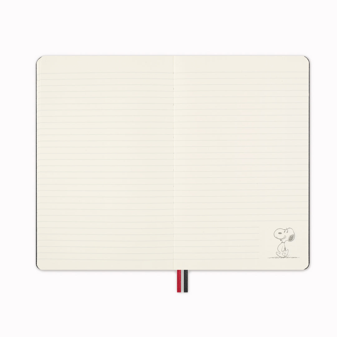 Capture your thoughts, ideas, and sketches with the Peanuts x Moleskine Notebook