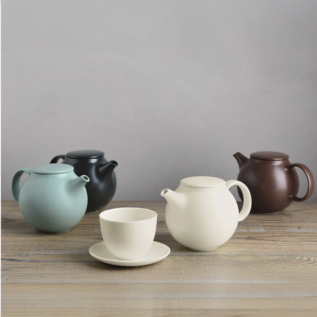 Pebble | One Cup Teapot | Moss Green | 480ml