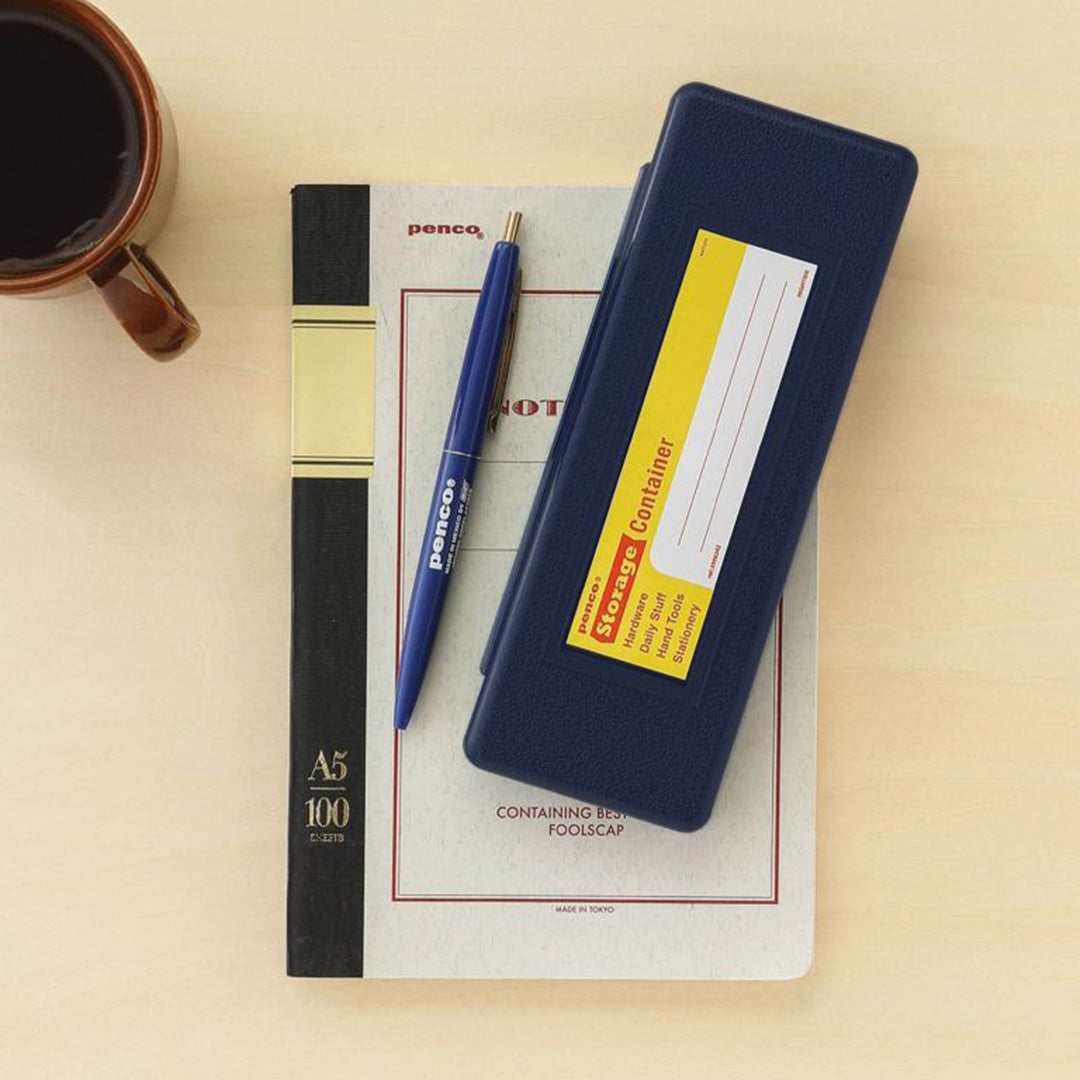 Pen Case Storage Container | Navy Blue