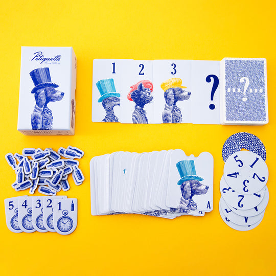 Petiquette is a small-format party card game from Japanese publisher Oink Games, designed for social play and light discussion.