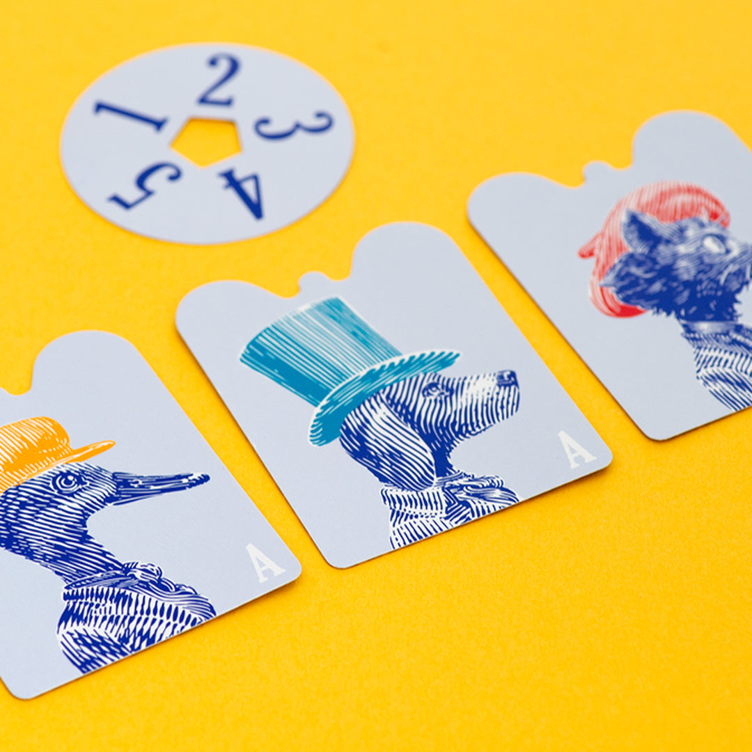 Petiquette is a small-format party card game from Japanese publisher Oink Games, designed for social play and light discussion.