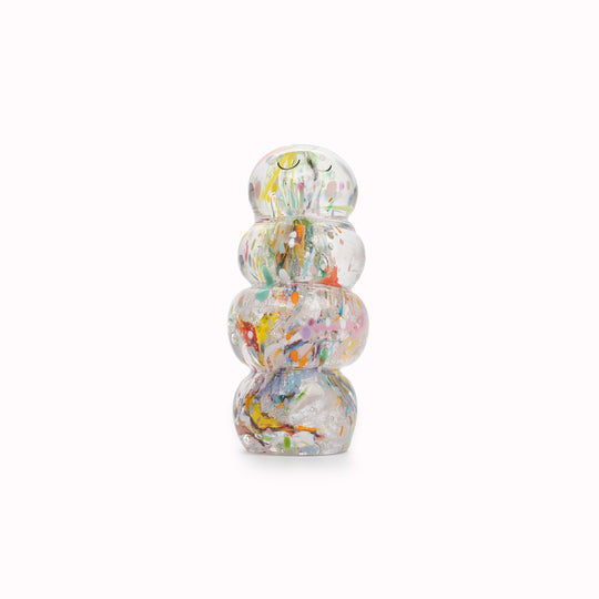 Meet the newest additions to the Studio Arhoj family of colourful characters - a personality laden decorative glass 'Crystal Blob' figurine! Think of these as cousins to Anders Arhoj's ceramic creations. Inspired by Japanese ceramics but with a Scandinavian twist.