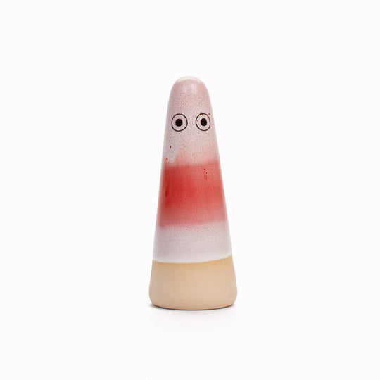 Ghost | Ceramic Figurine | Pink Hues