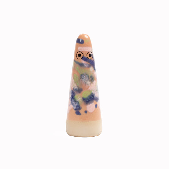 Ghost | Ceramic Figurine | Pink Hues