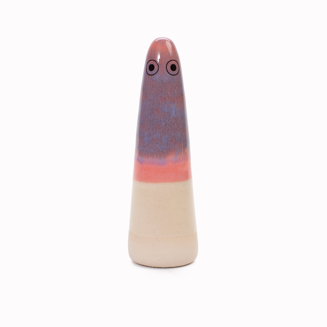 Ghost | Ceramic Figurine | Pink Hues