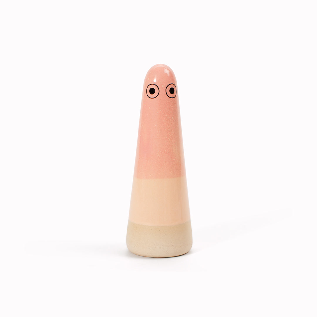 The pink hued Ghosts provides a contemporary ornamental colour punch and personality to your home decor and also doubles as a ring holder.