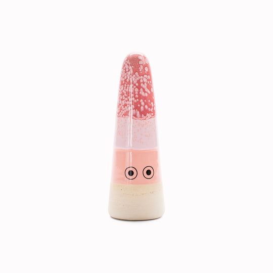 Ghost | Ceramic Figurine | Pink Hues