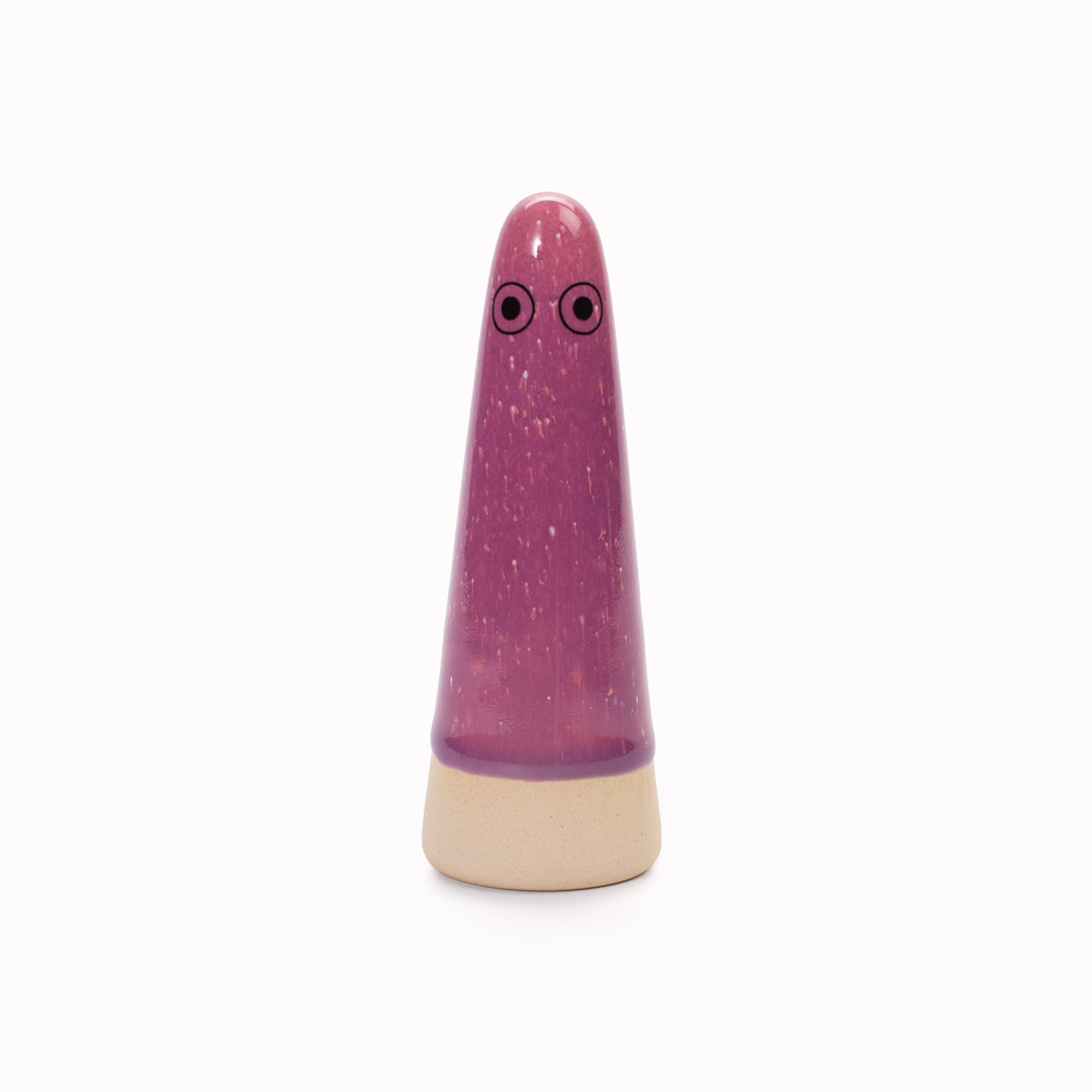 Ghost | Ceramic Figurine | Pink Hues