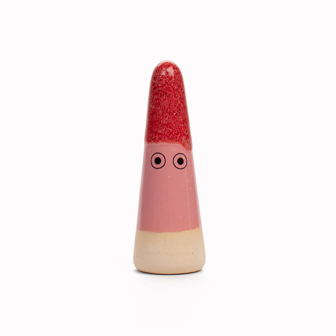 Ghost | Ceramic Figurine | Pink Hues