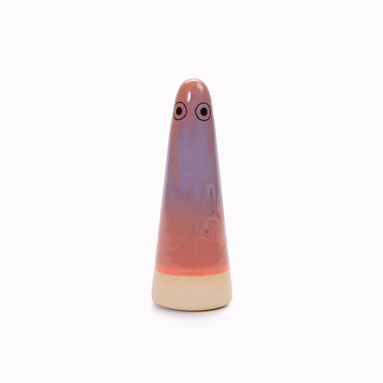 Ghost | Ceramic Figurine | Pink Hues