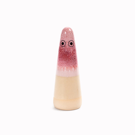 Ghost | Ceramic Figurine | Pink Hues