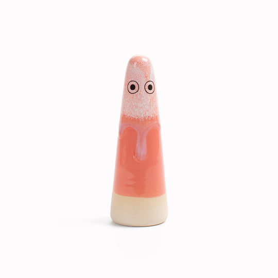 Ghost | Ceramic Figurine | Pink Hues