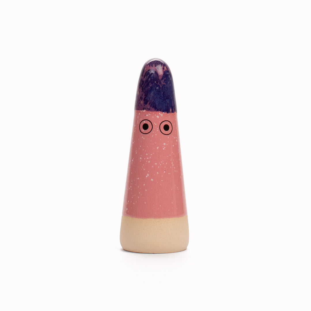 Ghost | Ceramic Figurine | Pink Hues