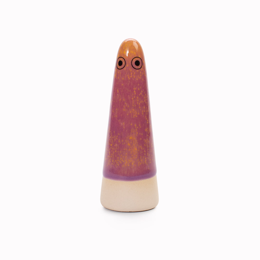 Ghost | Ceramic Figurine | Pink Hues