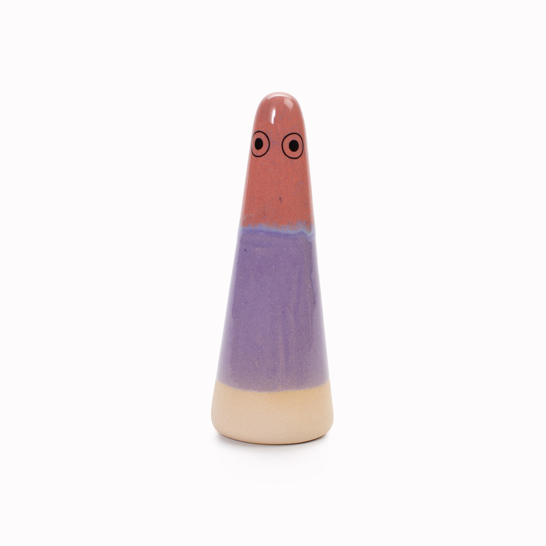 Ghost | Ceramic Figurine | Pink Hues