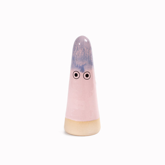 Ghost | Ceramic Figurine | Pink Hues