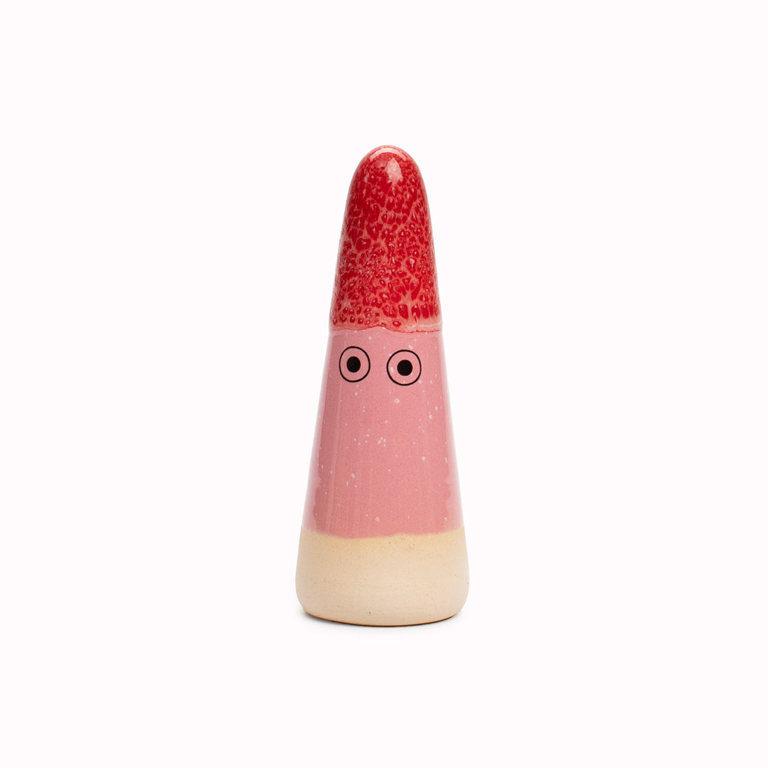 Ghost | Ceramic Figurine | Pink Hues