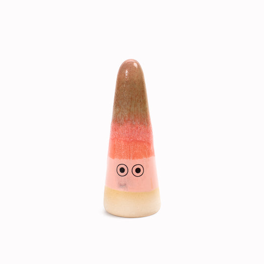 Ghost | Ceramic Figurine | Pink Hues