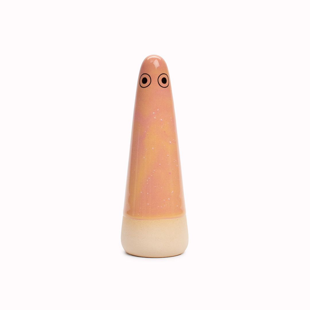 Ghost | Ceramic Figurine | Pink Hues