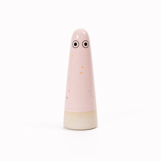 The pink hued Ghosts provides a contemporary ornamental colour punch and personality to your home decor and also doubles as a ring holder.