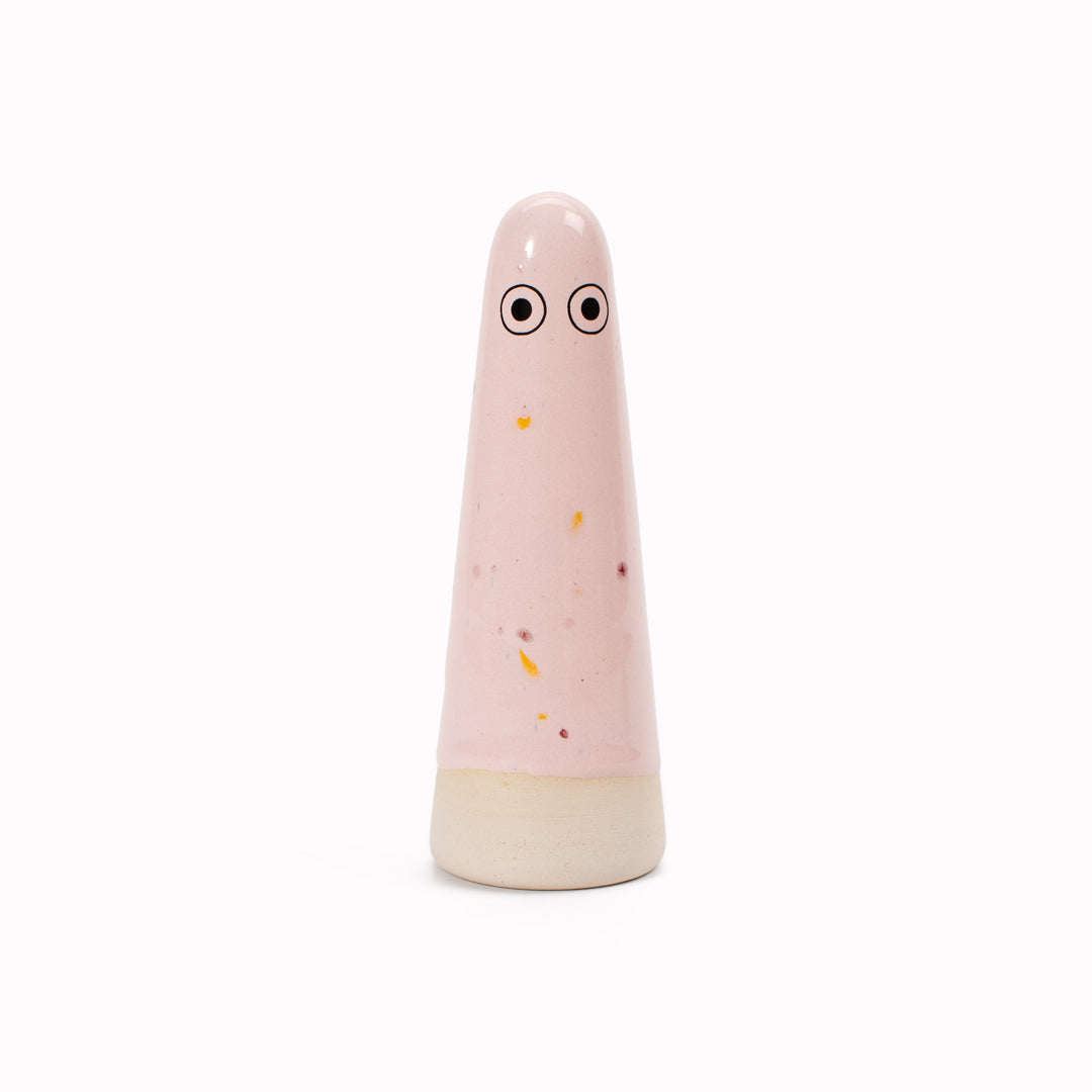 The pink hued Ghosts provides a contemporary ornamental colour punch and personality to your home decor and also doubles as a ring holder.