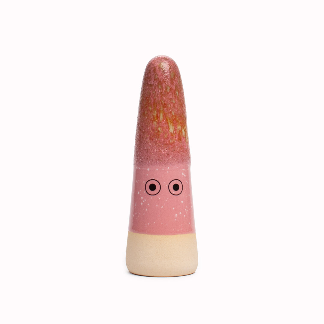 Ghost | Ceramic Figurine | Pink Hues